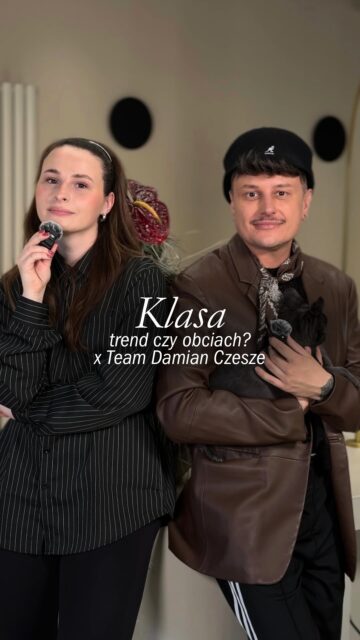 Klasa, trend czy obciach? ✨
Nasz ambasador @damian.czesze w asyście @konstancjak_hair z teamu Damiana, oceniają fryzury (i nie tylko) w swoim stylu: szybko, celnie i z humorem. 🖤🤭

___
@ampremiumdistribution